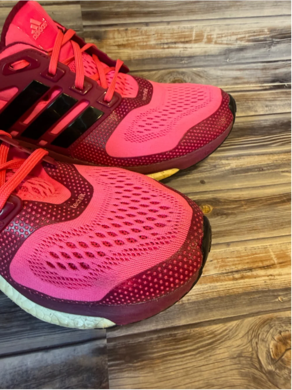 Adidas Womens Energy Boost 2.0 ESM Running Shoes Solar Pink size 8.5